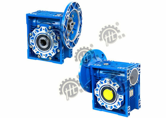 Industrial Small Worm Gear Reducer , Crusher / Concrete Mixer Gearbox