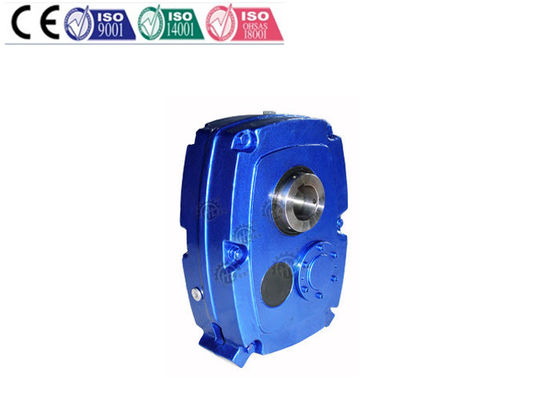 AC / DC Motor Helical Gear Reducer High Torque 1750 rpm Shaft mounted