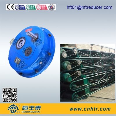 HXG Round Helical Parallel Shaft Mounted Speed Reducer , Inline Gearbox Reducer